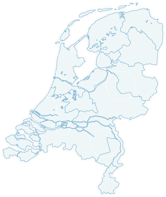 Vestigingen van Autoschade Herstel Groep